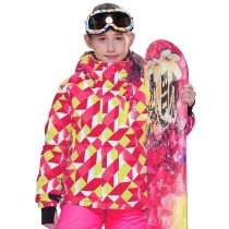 Ski Outlet ● Girl's Phibee Freefall Winter Sportswear Waterproof Snowboard Jacket-20