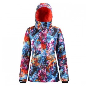 Clearance Sale ● Women's SMN Sky landscape Waterproof New Colorful Snowboard Jacket