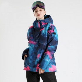 Ski Outlet ● Women's SMN Winter Fashion Snow Graffiti Ski Jacket