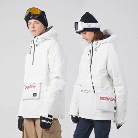 Clearance Sale ● Men's Nobaday X Nasa Unisex Independent Anorak Snowboard Jacket
