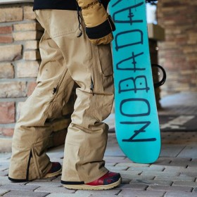 Ski Outlet ● Men's Nobaday Oxford Waterproof Deep Snow Winter Snowboard Pants
