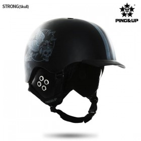 Ski Gear ● PingUp Unisex Ghost Rider Winter Snow Helmet