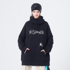 Ski Outlet ● Women's X-Summer Snow Mascot Mountain Snow Hoodie