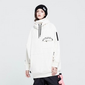 Ski Outlet ● Women's Winter Sports Never Been Done Snow Addict Snowboard Hoodie