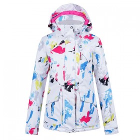 Clearance Sale ● Women's Colorful Ice Skating Winter Outdoor Fashion Snowboard Jacket