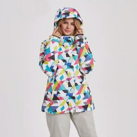 Clearance Sale ● Women's Mutu Snow Colorful Snow Powder Insulated Snowboard Jacket