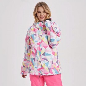 Ski Outlet ● Women's Mutu Snow Rainbow Winter Ski Jacket