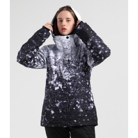 Clearance Sale ● Women's SMN Mountain Freeze Colorful Print Waterproof Winter Snowboard Jacket