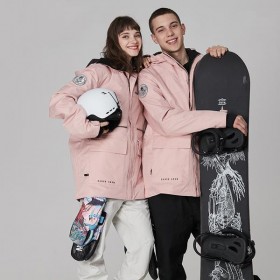 Clearance Sale ● Women's Nandn Mountain Star Unisex Snowboard Jacket