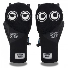 Ski Gear ● Men's Gsou Snow Mascot Furry Snowboard Gloves Winter Mittens