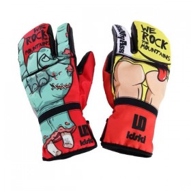 Clearance Sale ● Women's LD Ski Rock Mountains Snow Mittens