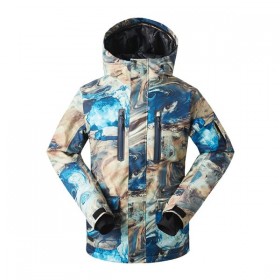 Clearance Sale ● Men's Gsou Snow Mountain Elite Tide 15K Insulated Snowboard Jacket