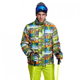 Ski Outlet ● Men's Wild Snow Thunder Struck Waterproof Insulated Ski Jacket