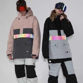 Clearance Sale ● Mens Unisex Gsou Snow Hayden Neon Glimmer Snow Jacket