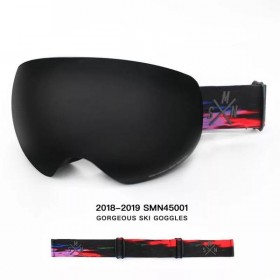 Ski Gear ● Unisex SMN Color Strap Full Screen Ski Goggles