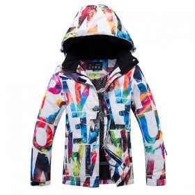 Clearance Sale ● Women's Colorful Performance Insulated Ski Jacket with Zip-Off Hood