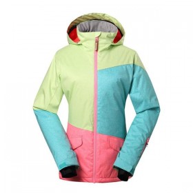 Ski Outlet ● Women's Gsou Snow 10k Colors Mix Ski Jacket