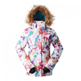 Clearance Sale ● Women's Gsou Snow 15k Kimberley Faux Fur Snowboard Jacket