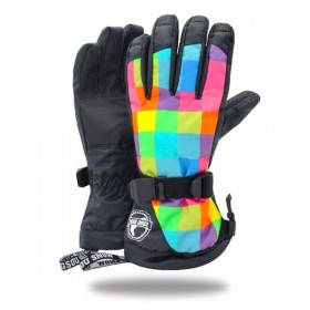 Clearance Sale ● Women's Rainbow Waterproof Ski Gloves
