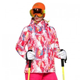 Ski Outlet ● Women's Wild Snow Pink Vally Insulated Ski Jacket