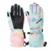 Clearance Sale ● Women's Winter Snow Addict Colorful Fantasy Waterproof Snowboard Gloves - 0