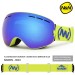 Ski Gear ● Unisex Nandn Fall Line Colorful Snow Goggles - 16