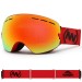 Ski Gear ● Unisex Nandn Fall Line Colorful Snow Goggles - 25