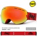 Ski Gear ● Unisex Nandn Fall Line Colorful Snow Goggles - 24