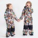 Ski Outlet ● Youth Waterproof Colorful Winter Cuty Ski Suit One Piece Snowsuits - 7