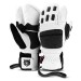 Ski Gear ● Men's Terror Competitor Leather Kevlar Palm Snowboard Ski Gloves - 1