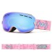 Clearance Sale ● Kid's Nandn Unisex Winter Creative Colorful Strap Snow Goggles Package - 3