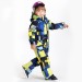 Ski Outlet ● Kids Unisex Waterproof Colorful Winter Outdoor Ski Suit One Piece Snowsuits - 4