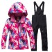 Ski Outlet ● Girls Fashion Cute Winter Sports Waterproof Snow Suits - 1