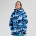 Ski Outlet ● Women's SMN Great Ocean Blue Waterproof Winter Ski Jacket - 2