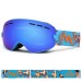 Clearance Sale ● Kid's Nandn Unisex Winter Creative Colorful Strap Snow Goggles Package - 8