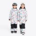Ski Outlet ● Kids Unisex Nandn One Piece Stylish Ski Suits Winter Jumpsuit Snowsuits - 4