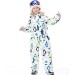 Ski Outlet ● Girls Blue Magic Winter Jumpsuits Waterproof Colorful One Piece Ski Suits - 7
