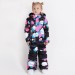 Ski Outlet ● Youth Waterproof Colorful Winter Cuty Ski Suit One Piece Snowsuits - 0