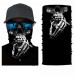 Ski Gear ● Unisex 3D Smoking Skull Face Masks & Neck Warmer - 0