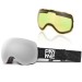 Ski Gear ● Unisex Prime Upgrade Magnetic Snow Goggles - 9