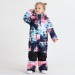 Ski Outlet ● Youth Waterproof Colorful Winter Cuty Ski Suit One Piece Snowsuits - 3