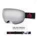 Ski Gear ● Unisex SMN Color Strap Full Screen Ski Goggles - 1