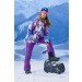 Clearance Sale ● Women's Gsou Snow 10k Color Forest Faux Fur Snowboard Jacket - 7