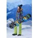 Clearance Sale ● Women's Gsou Snow 15k Colorful Light Faux Fur Snowboard Jacket - 6