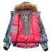 Clearance Sale ● Women's Gsou Snow 15k Colorful Light Faux Fur Snowboard Jacket - 3